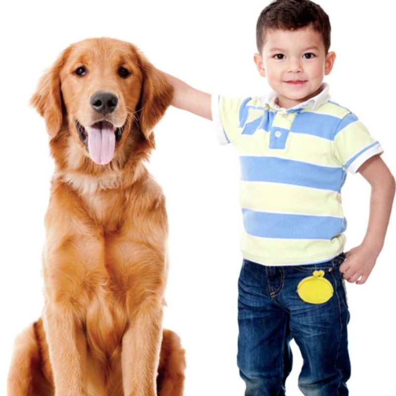 Food Snacks For Hiking - Portable Silicone Pet Snack Bag Dog