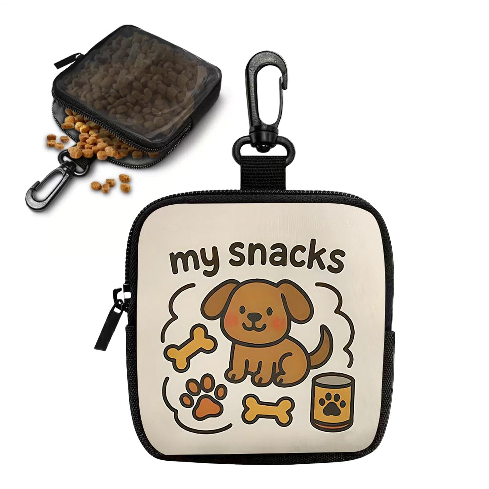Dog Treat Pouch Portable Food  - огляд і ціна Food Snacks For Hiking