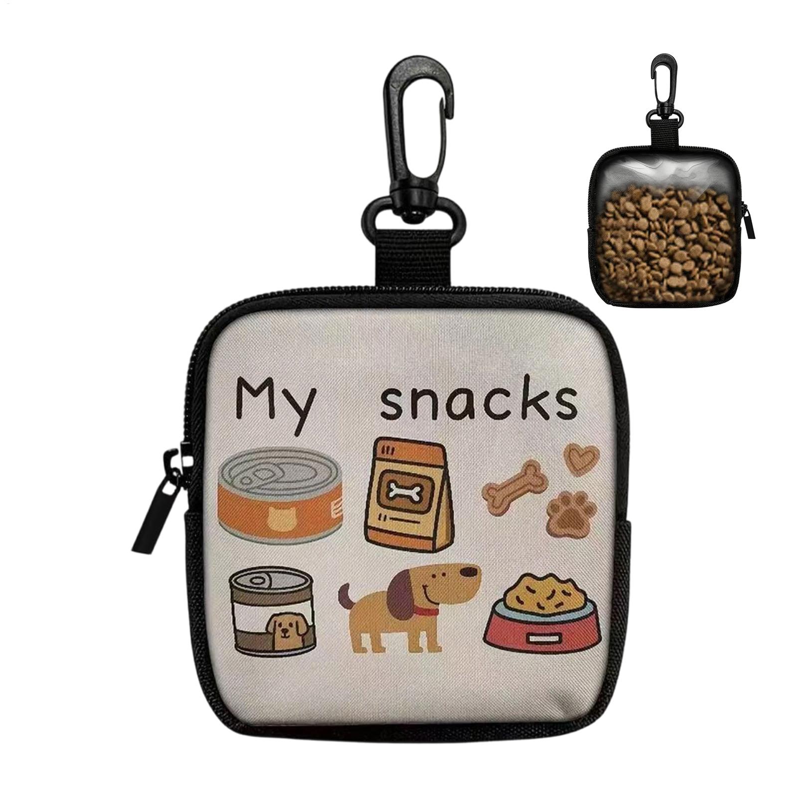 Dog Treat Pouch Portable Food  - огляд і ціна Food Snacks For Hiking