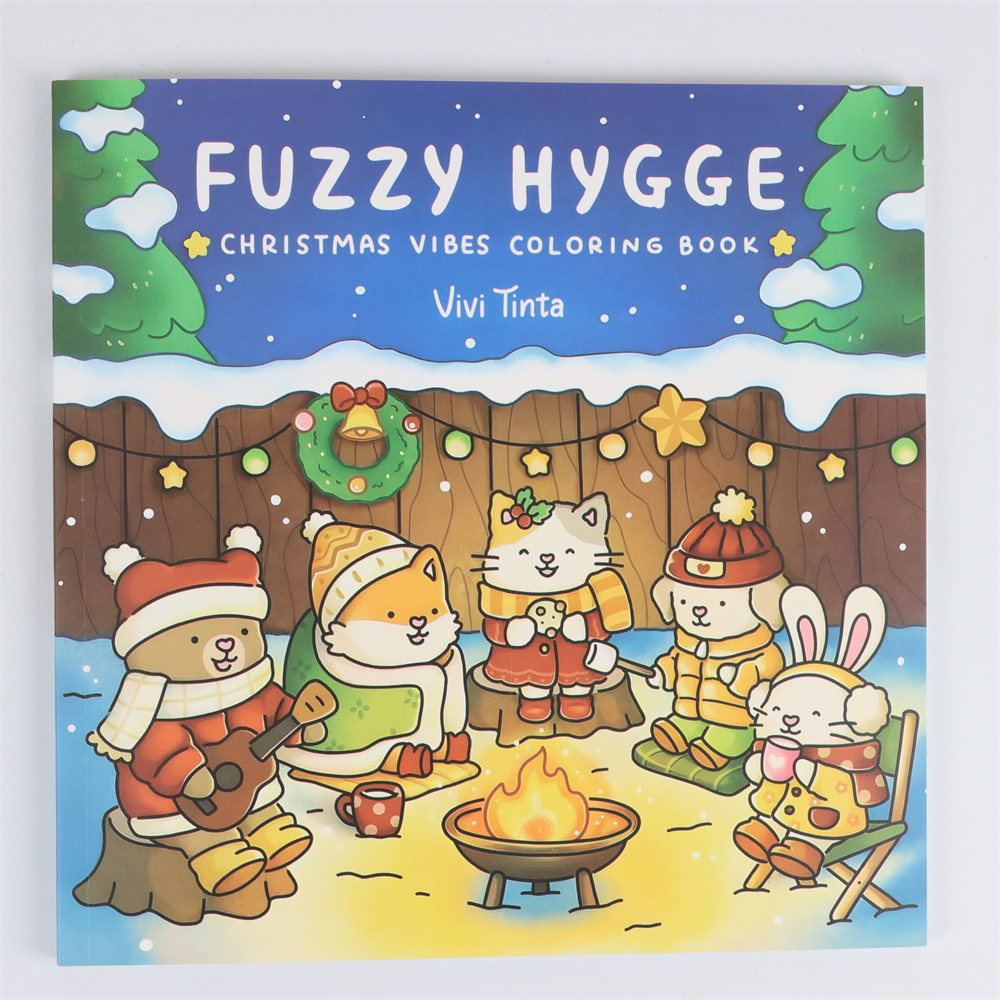 Fuzzy Hygge Christmas Coloring - огляд і ціна Food Y Snacks Coloring Book