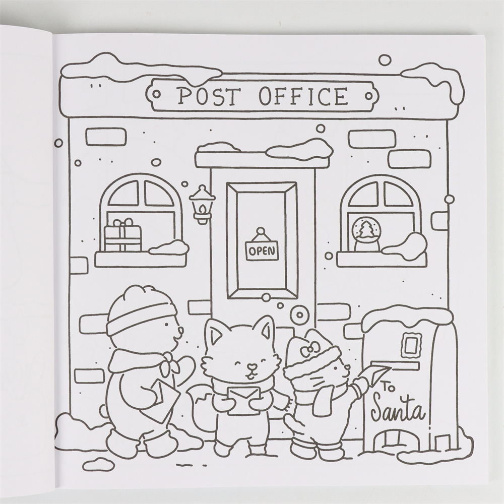 Fuzzy Hygge Christmas Coloring - огляд і ціна Food Y Snacks Coloring Book