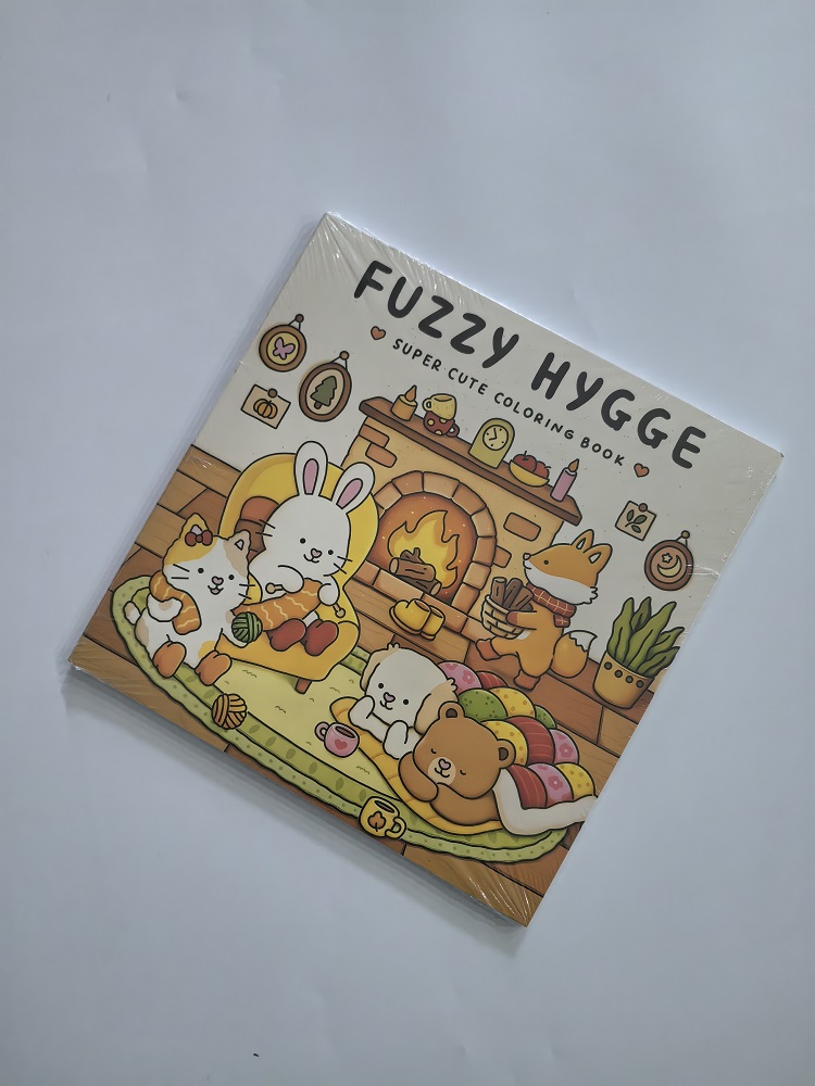 FUZZY HYGGE Adult Coloring Boo - огляд і ціна Food Y Snacks Coloring Book