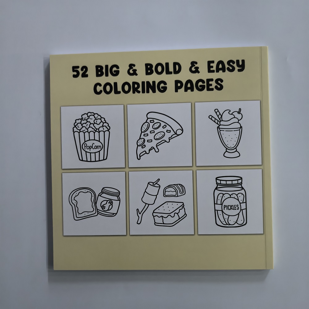 Food Drinks Desserts Coloring  - огляд і ціна Food Y Snacks Coloring Book