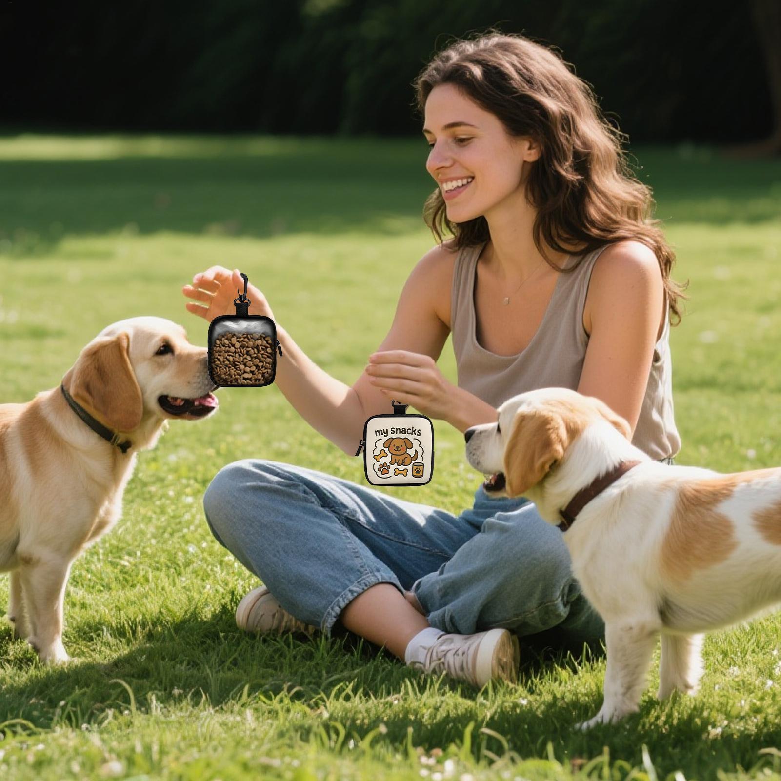 Outdoor Dog Treat Pouch Portab - огляд і ціна Food Snacks For Hiking