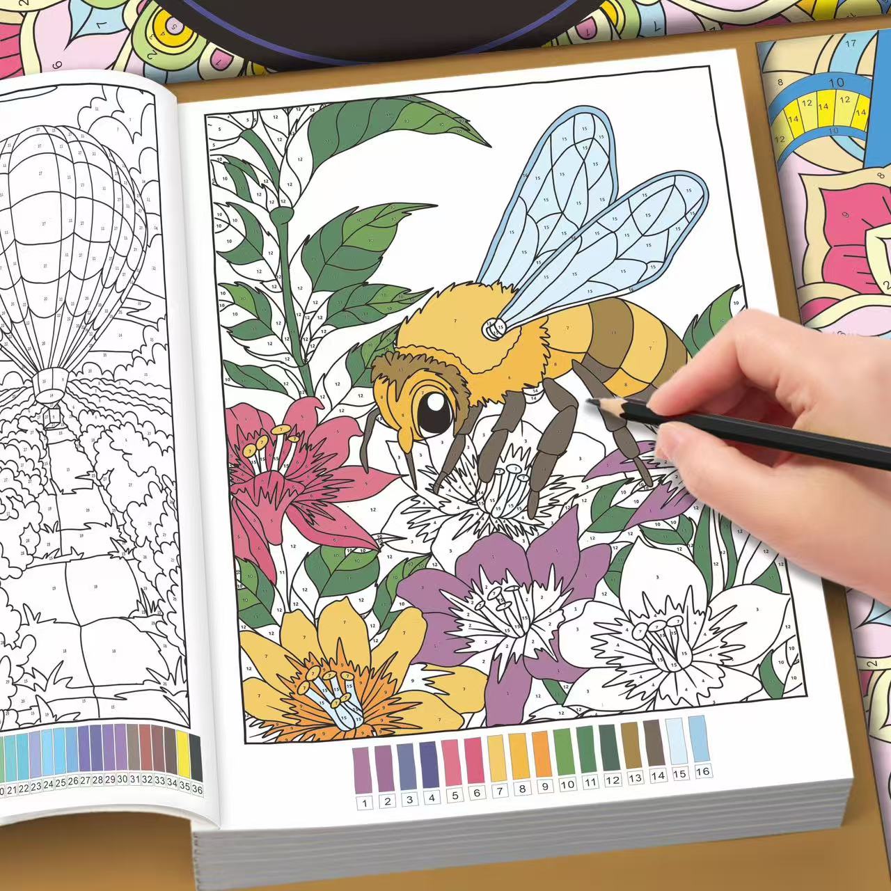 32 Pages Adult Color By Number - огляд і ціна Food Y Snacks Coloring Book