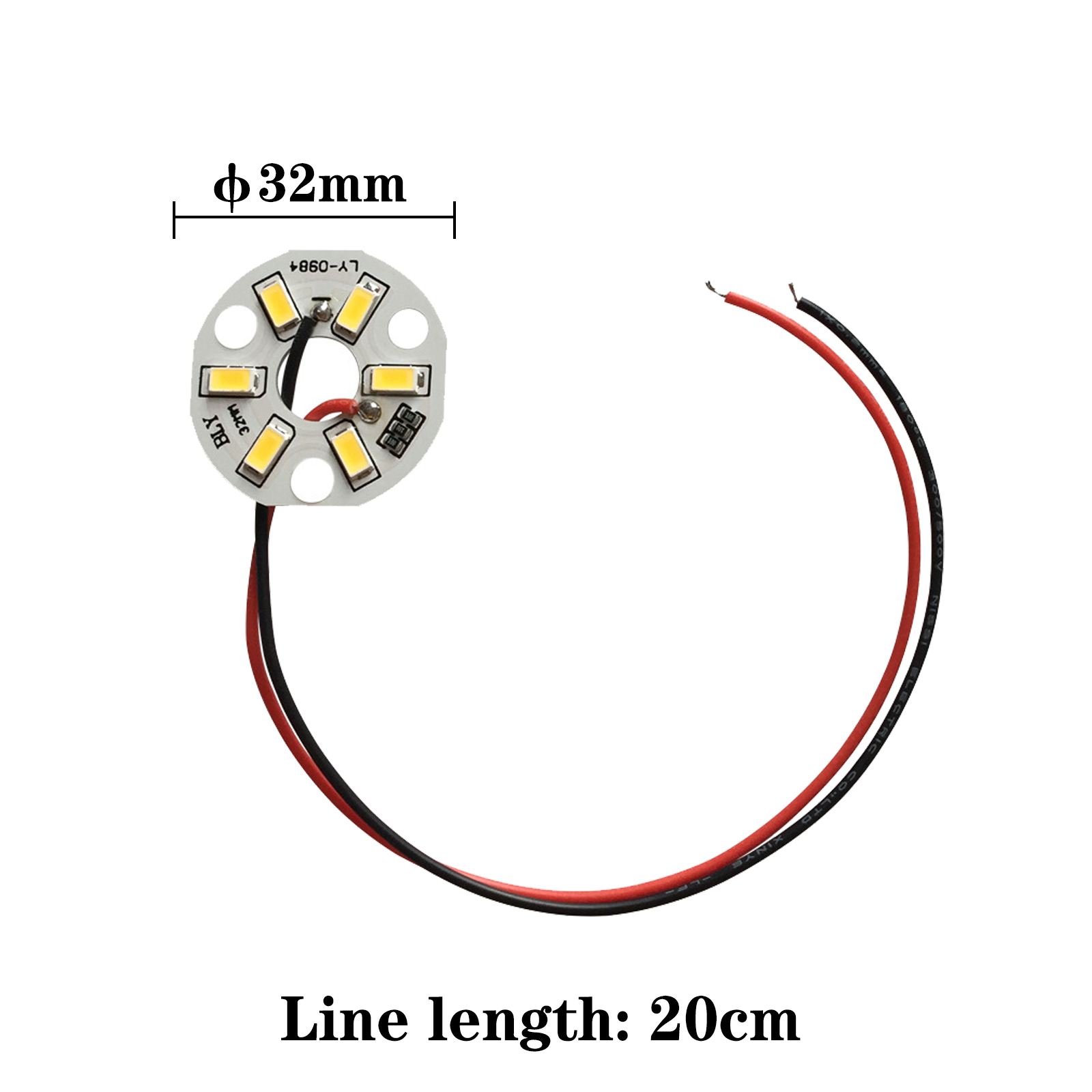 5pcs 3w Led Chip Bead Lights B - огляд і ціна Yellow Food Snacks