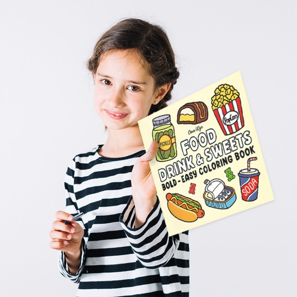 Soothing Coloring Book For Gir - огляд і ціна Food Y Snacks Coloring Book