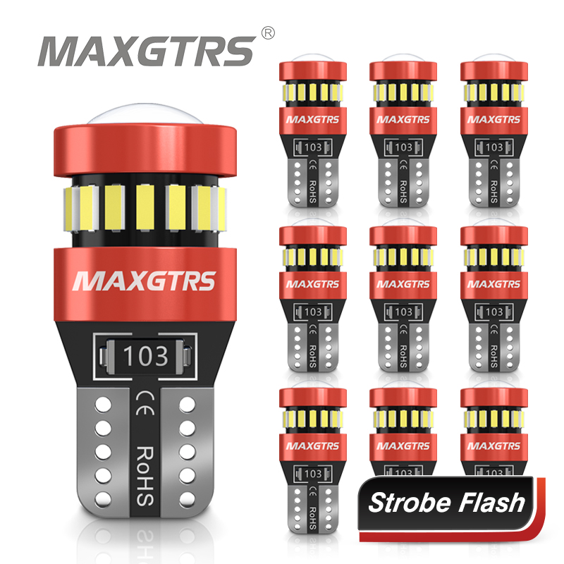 10x Flash Strobe T10 194 168 L - огляд і ціна Yellow Food Snacks