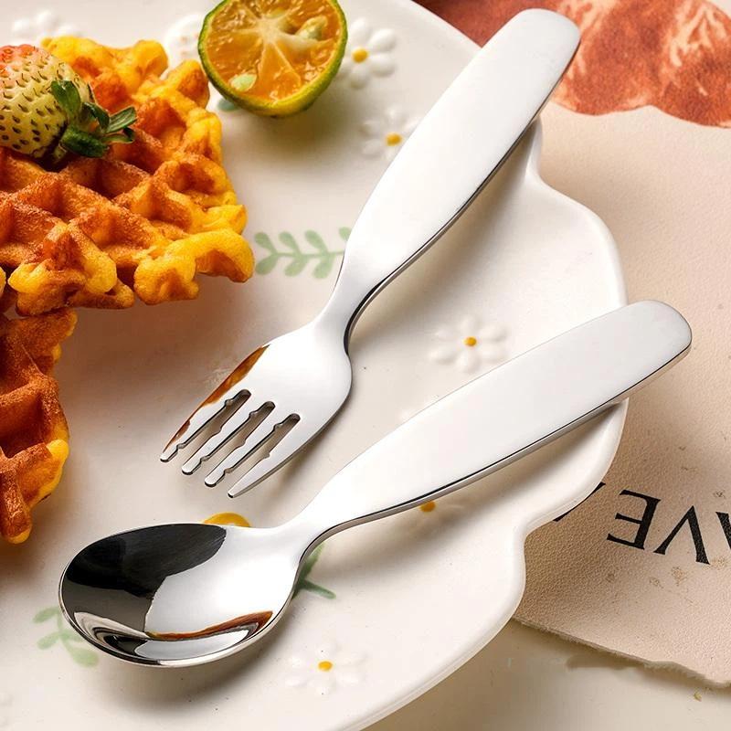 Compact Stainless Spoon And Fo - огляд і ціна Food Snacks Ideas For Kids
