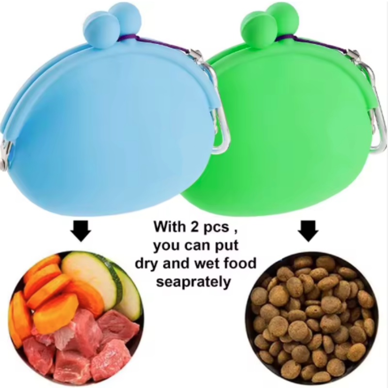 Portable Silicone Pet Snack Ba - огляд і ціна Food Snacks For Hiking