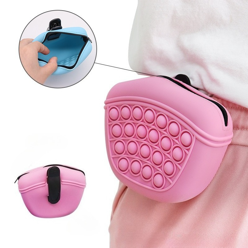 Portable Pet Treat Pouch Silic - огляд і ціна Food Snacks For Hiking
