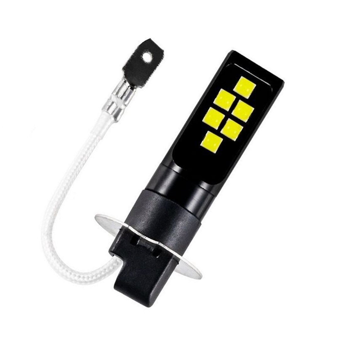 2Pcs Car H3 LED Fog Lights Upg - огляд і ціна Yellow Food Snacks