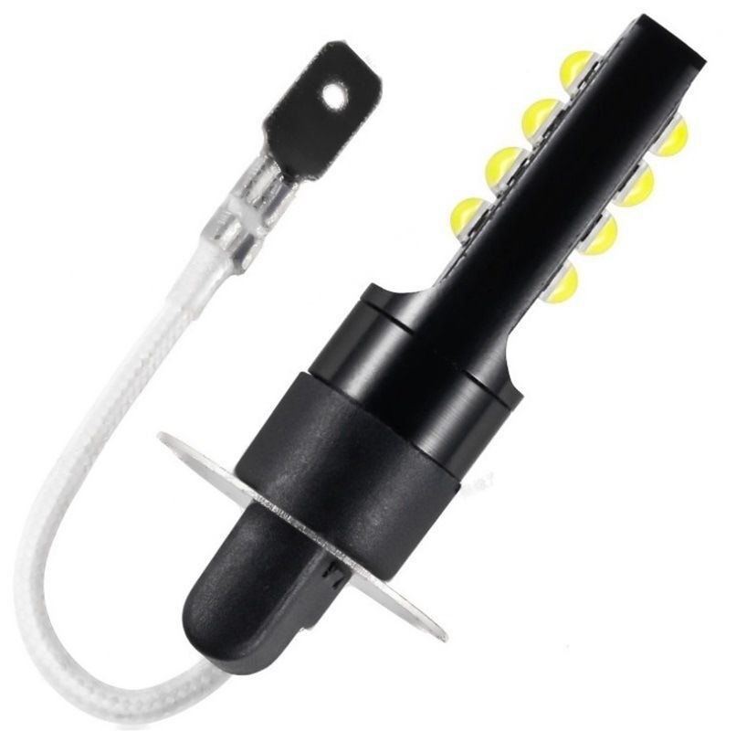 2Pcs Car H3 LED Fog Lights Upg - огляд і ціна Yellow Food Snacks